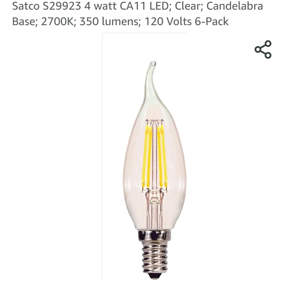 Satco Led 40W Bulbs